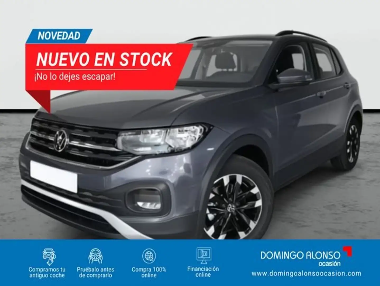 Volkswagen T-Cross Connect 1.0 TSI 70kW (95CV) SG5 (C113LV12) Gris - 1