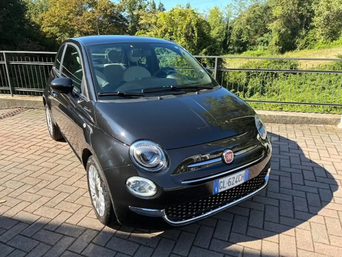 Fiat 500 500 III 2015 1.0 hybrid DOLCEVITA Nero - 1