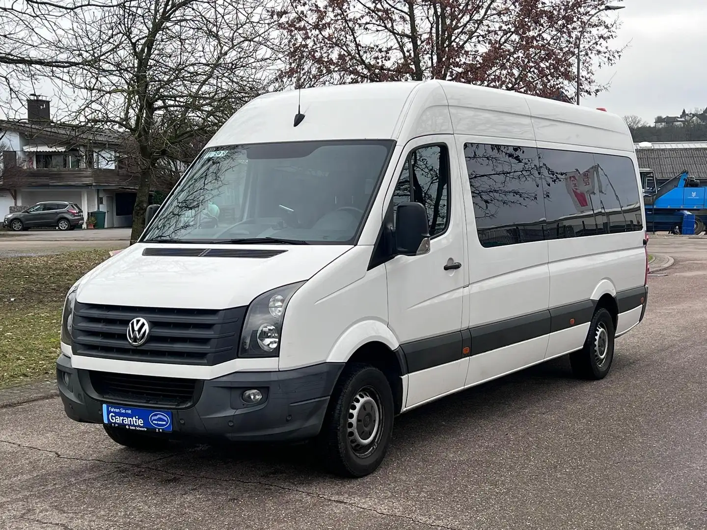 Volkswagen Crafter 35 LANG  L3H2 Hochdach 9 Sitz Nur 235Tkm Biały - 1