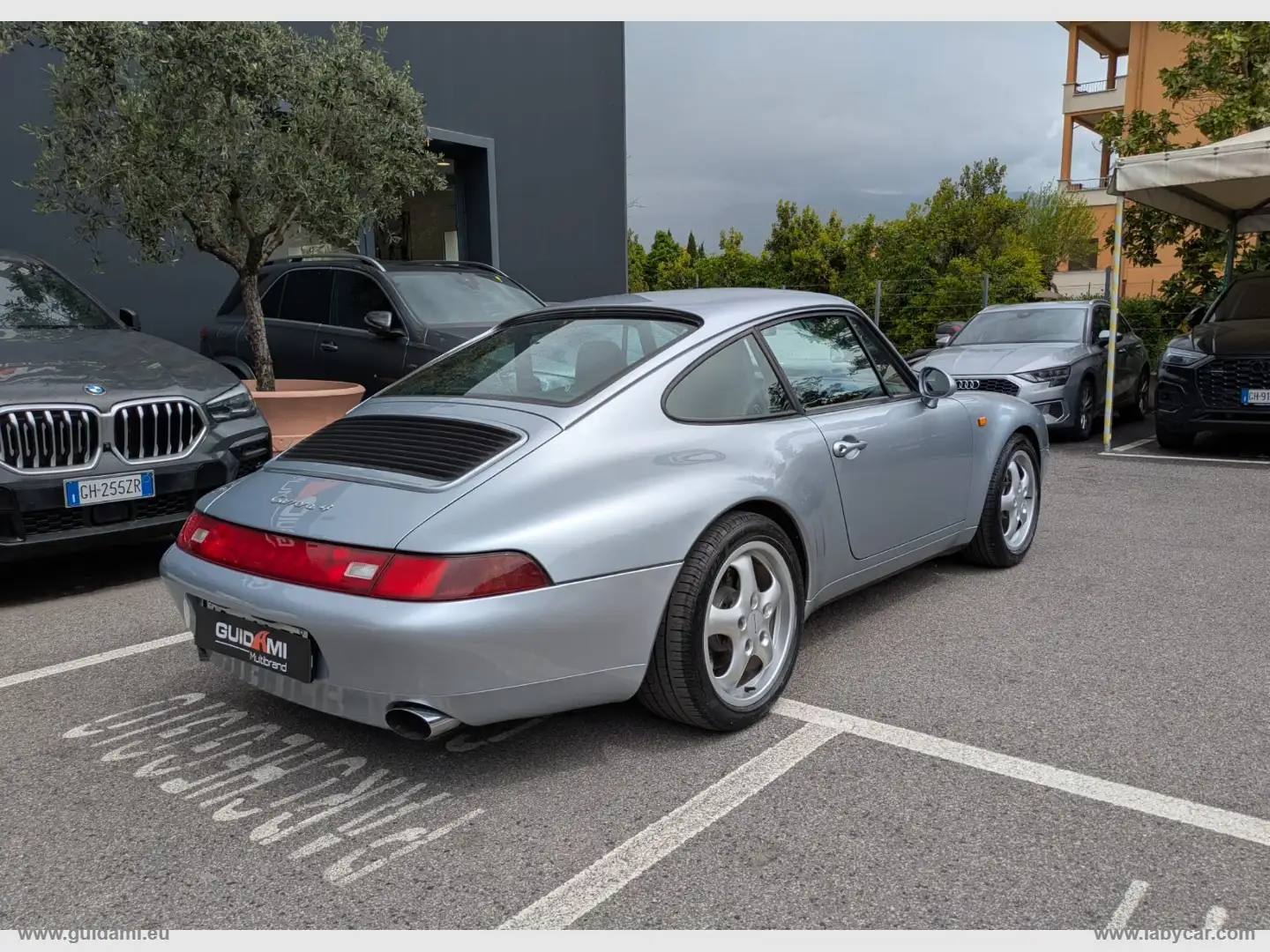 Porsche 993 993 Carrera 4   MANUALE,TETTO,ASI Argent - 2