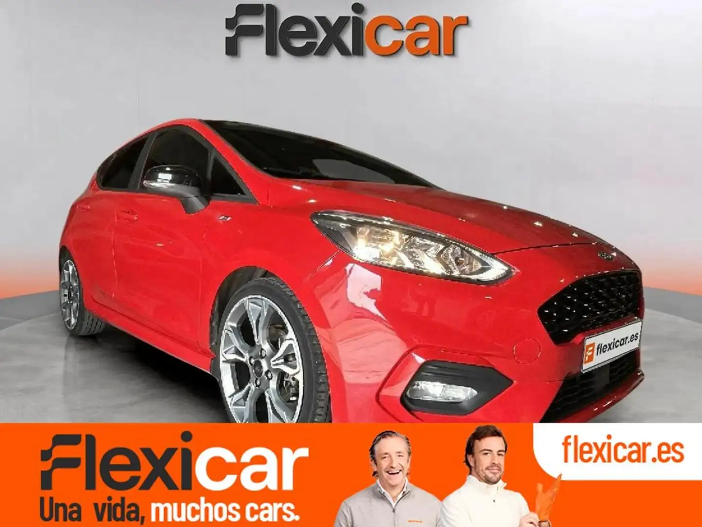 Ford Fiesta 1.0 EcoBoost 103kW ST-Line Black S/S 5p Rouge - 1