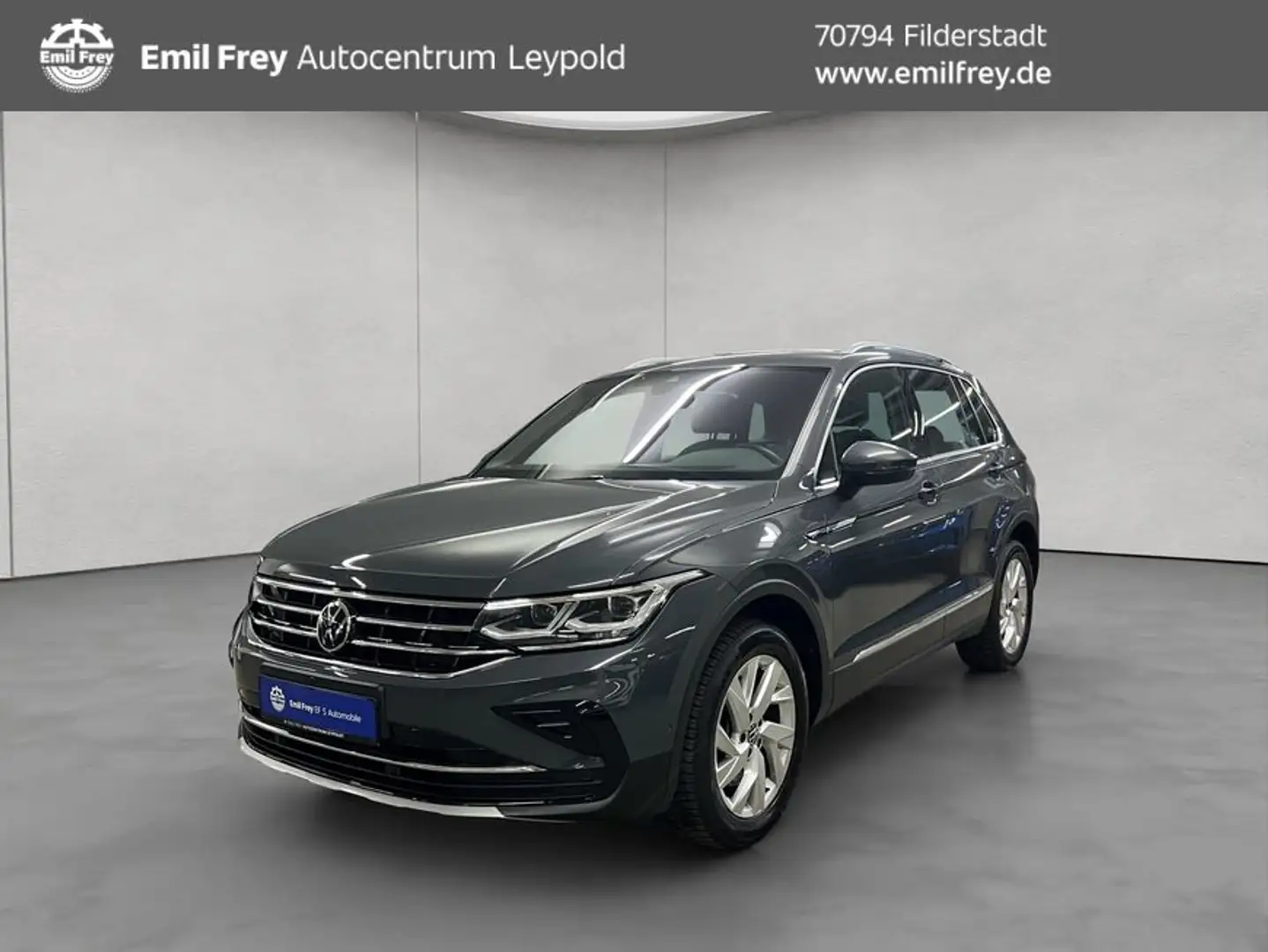 Volkswagen Tiguan 2.0 TDI SCR 4MOTION DSG Elegance Gris - 1