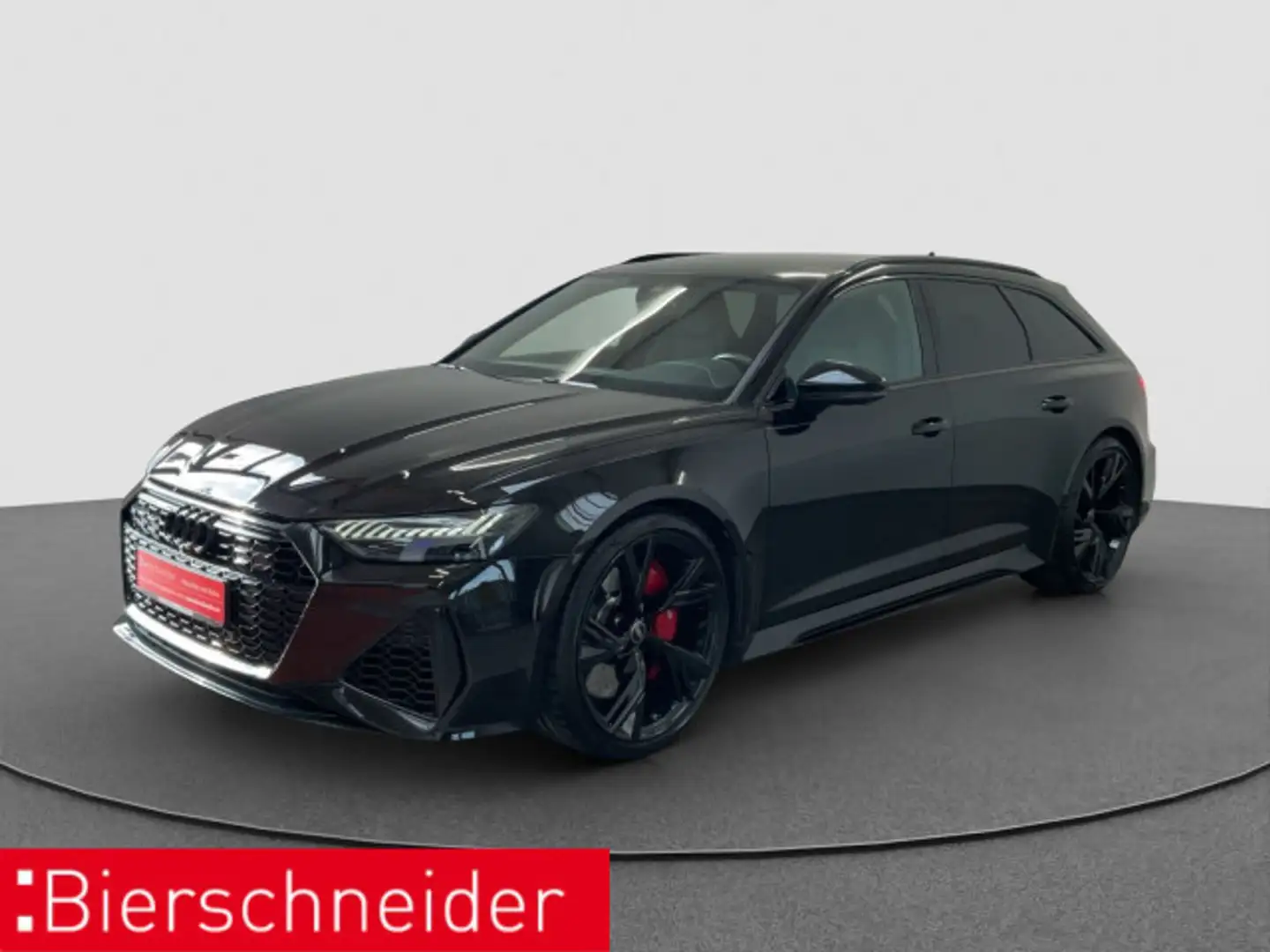 Audi RS6 Av 22 LASER PANO B&O 360 Noir - 1