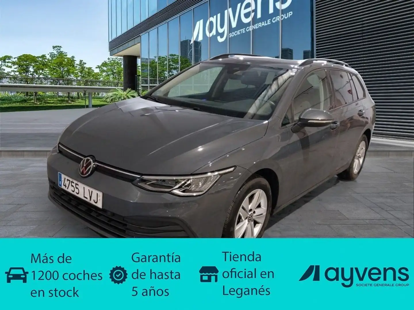 Volkswagen Golf Variant 2.0TDI Life 85kW Gris - 1