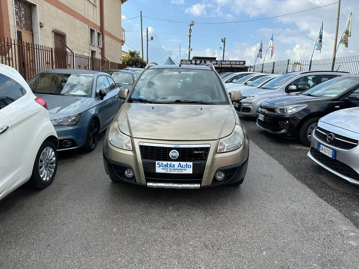 Fiat Sedici 1.9 mjt Dynamic 4x4 120cv Gris - 2