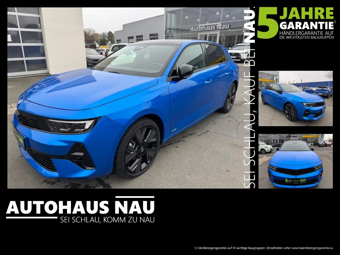Opel Astra L GS Electric 100% Elektrischer Fahrspaß Blau - 1