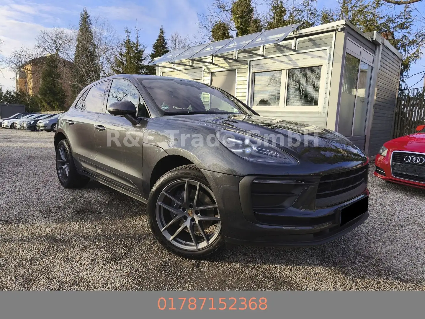 Porsche Macan Kein USA Import DE Auto 2.Hd Scheckheft Gris - 2