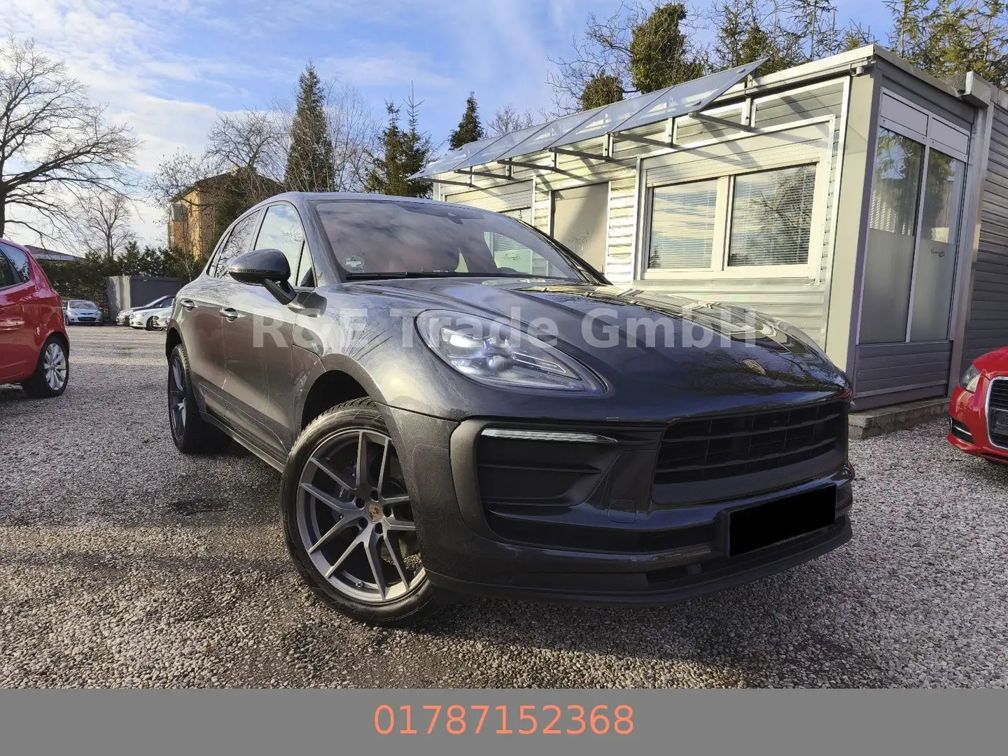 Porsche Macan Kein USA Import DE Auto 2.Hd Scheckheft Gris - 1