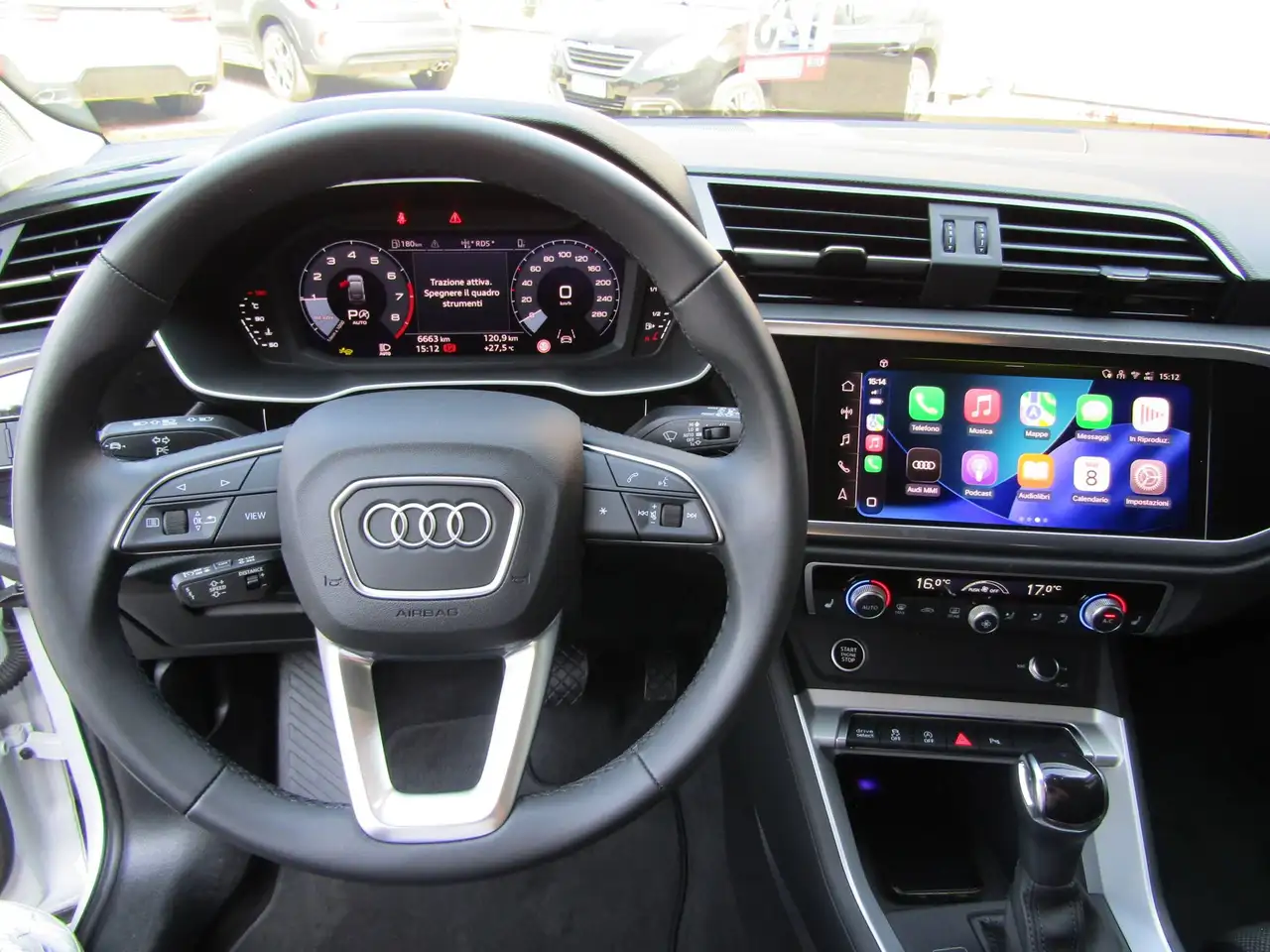 Audi Q3 SPB 35 TFSI 150CV CAMBIO AUTO,CRUISE ADATTIVO, LUCI AMBIENTE, FARI ADATTIVI, CARPLAY, миниатюра 7