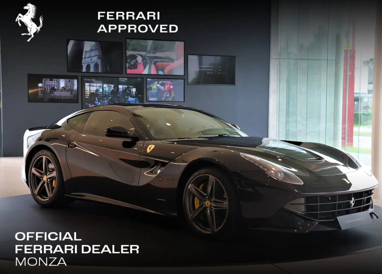 Ferrari F12 Ferrari Approved | Nero Daytona | Electric Seats Černá - 1