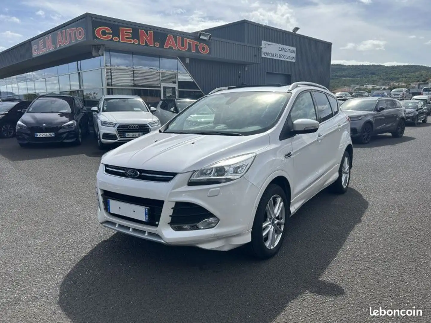 Ford Kuga 2.0 TDCI 180CH SPORT PLATINIUM 4X4 POWERSHIFT Weiß - 1