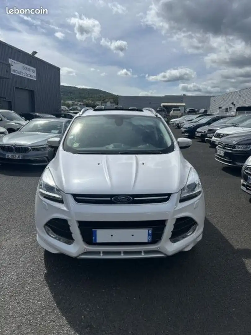 Ford Kuga 2.0 TDCI 180CH SPORT PLATINIUM 4X4 POWERSHIFT Weiß - 2
