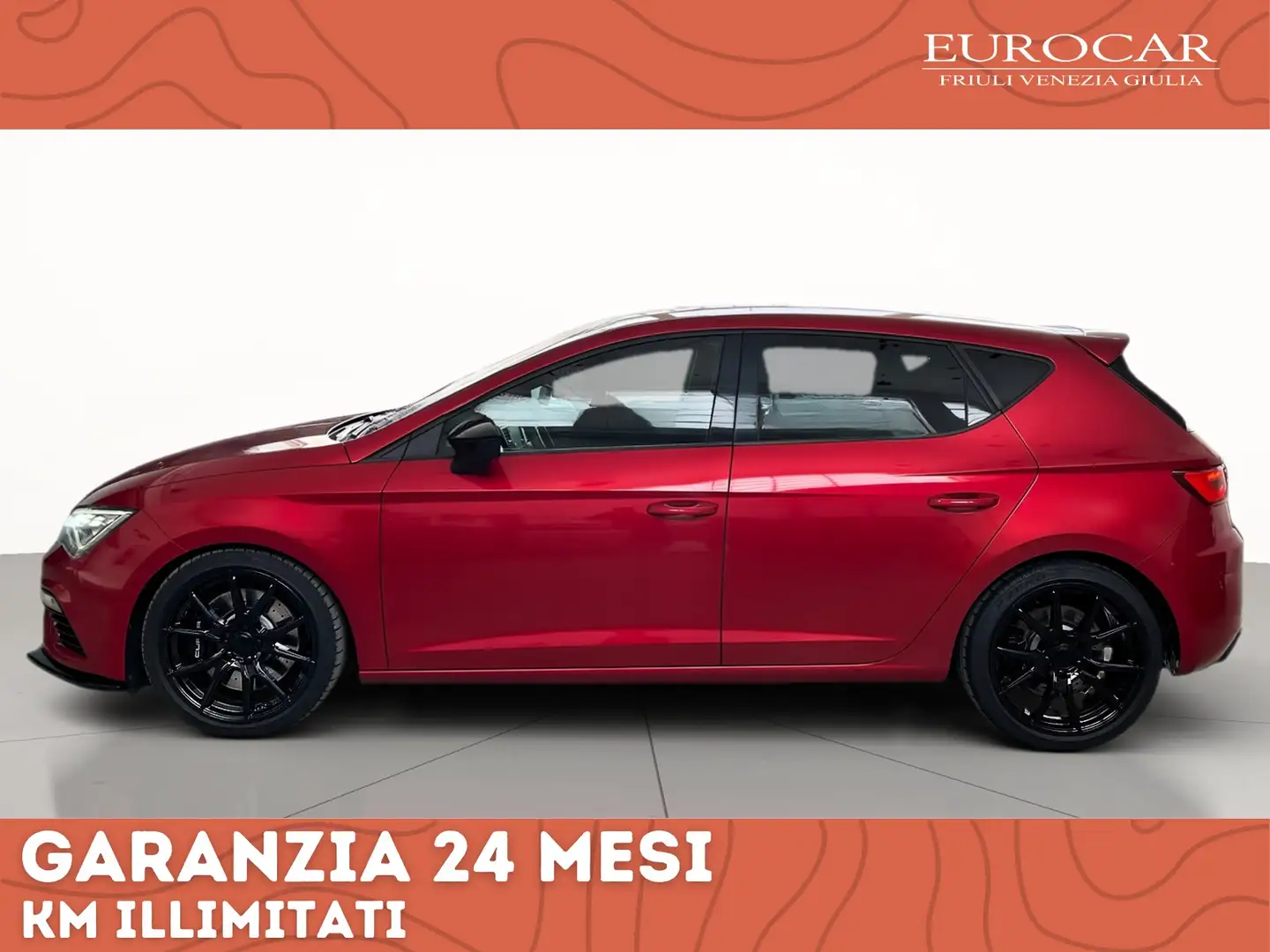 SEAT Leon 2.0 tdi fr 184cv dsg Rosso - 2