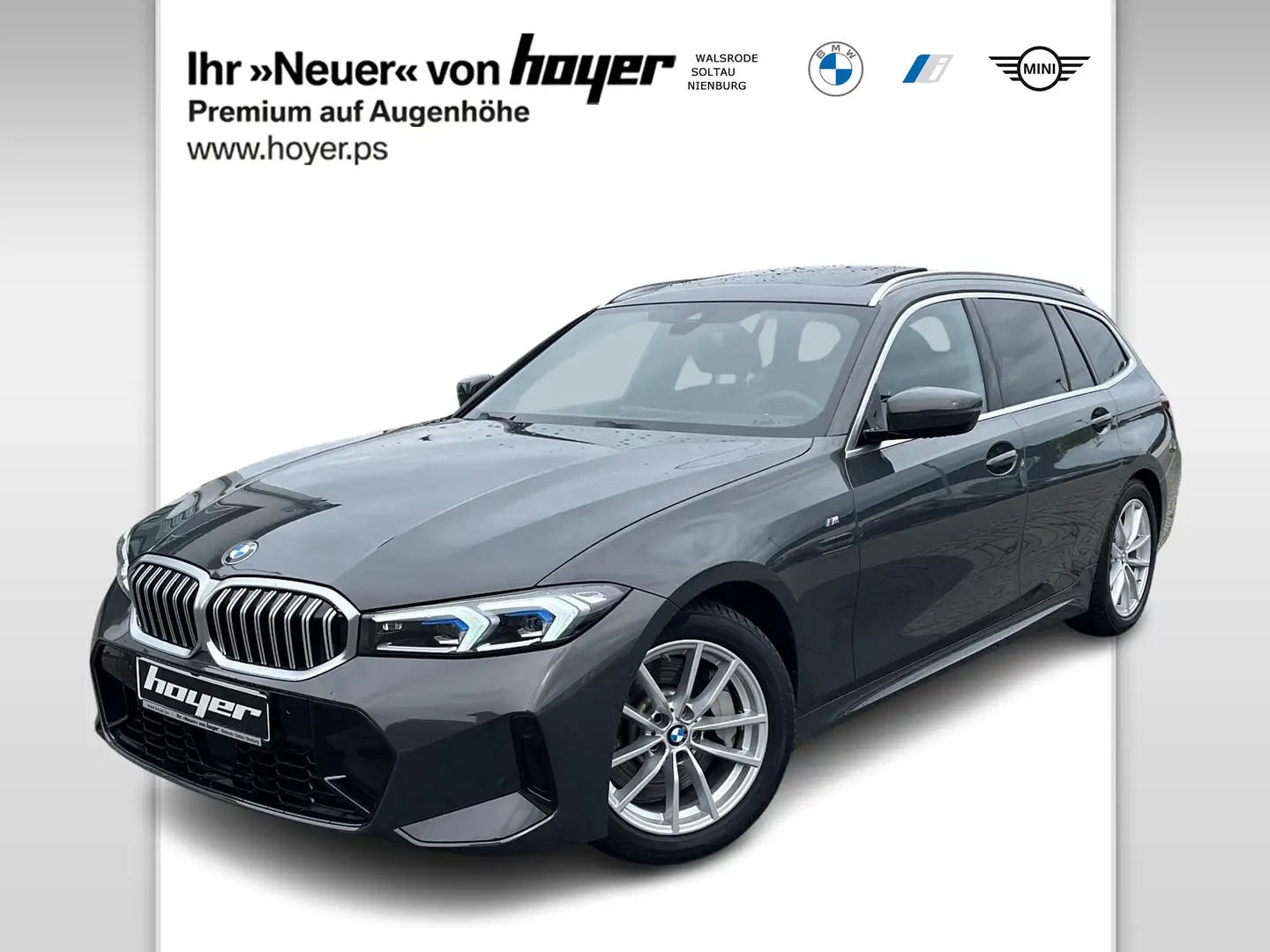 BMW 330 d Touring M Sportpaket Head-Up HiFi DAB LED Grau - 1