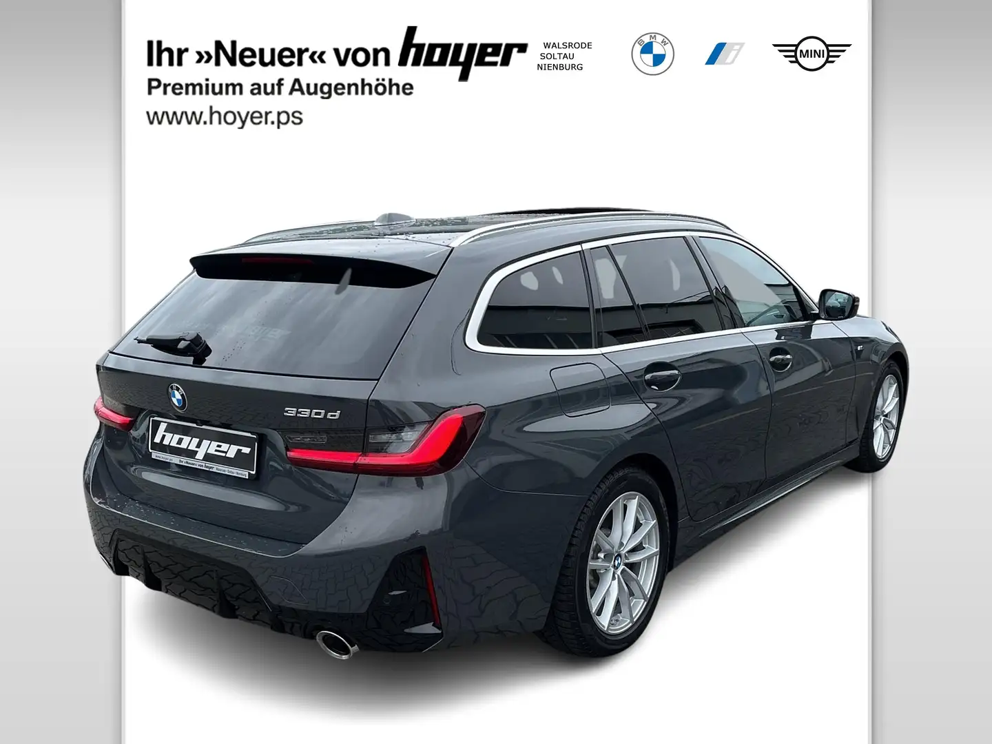 BMW 330 d Touring M Sportpaket Head-Up HiFi DAB LED Grau - 2