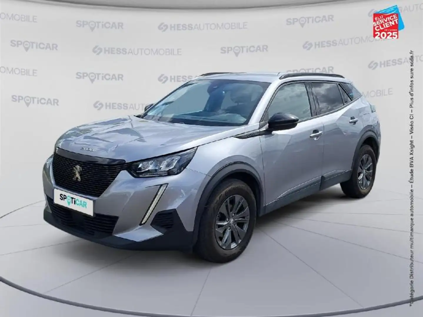 Peugeot 2008 1.2 PureTech 130ch S/S Style Gris - 1