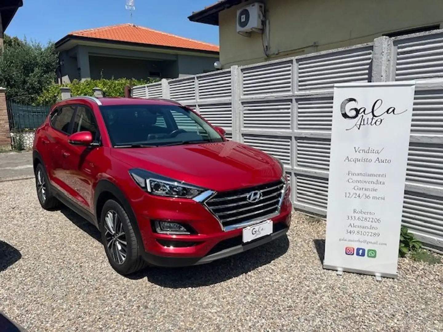 Hyundai TUCSON Tucson II 2018 1.6 t-gdi Xprime 2wd 177cv dct Rosso - 1