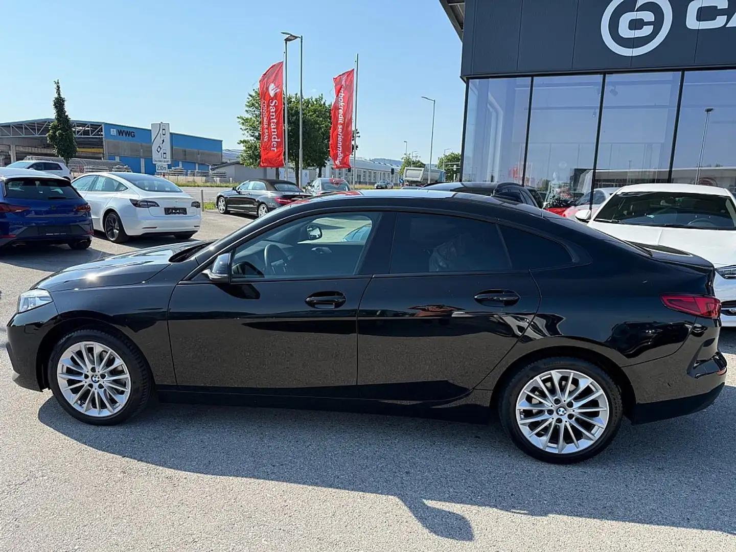 BMW 218 d Gran Coupe Aut. Schwarz - 2