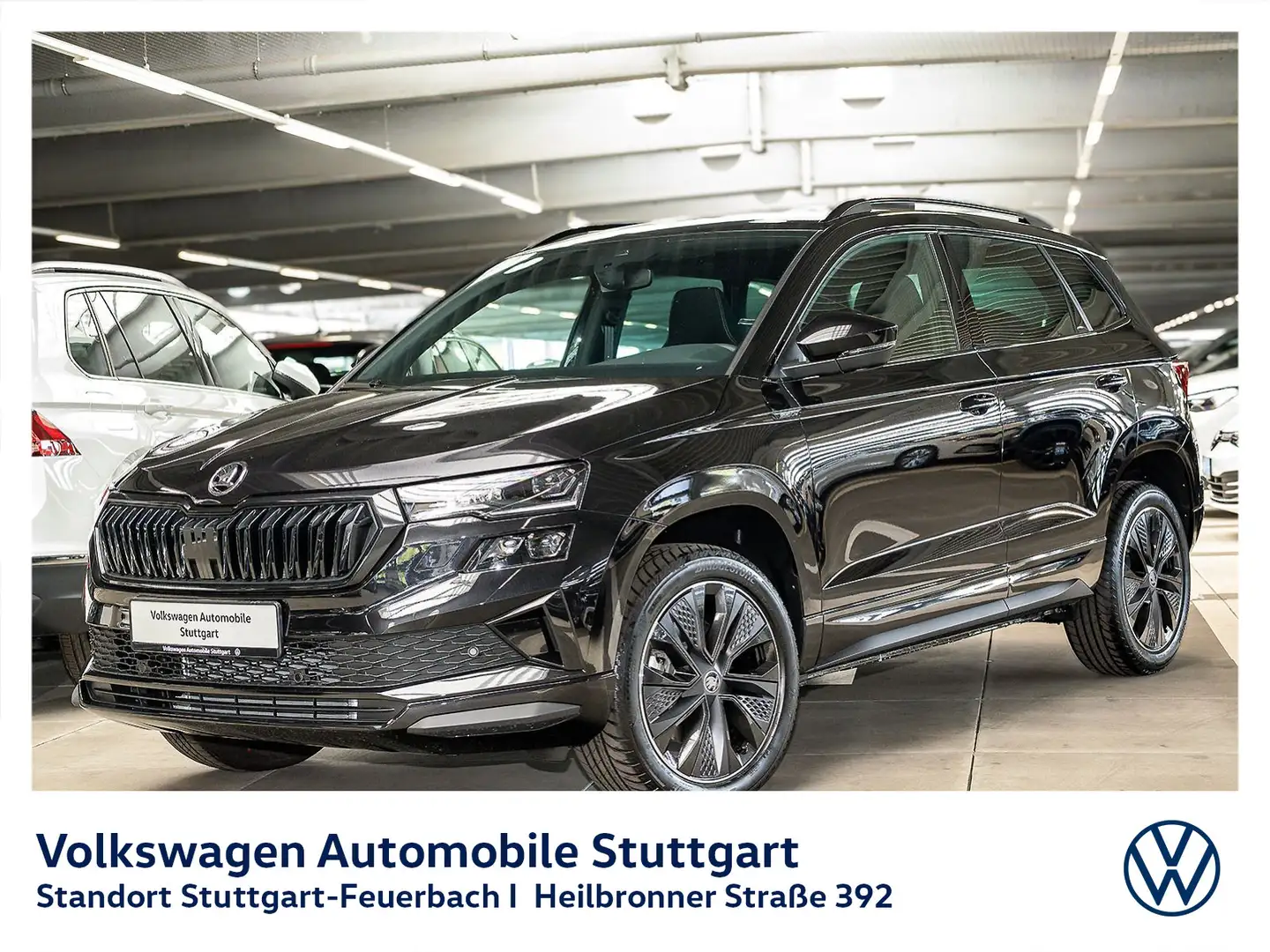 Skoda Karoq 1.5 TSI Sportline DSG Navi AHK P-Dach Negro - 2
