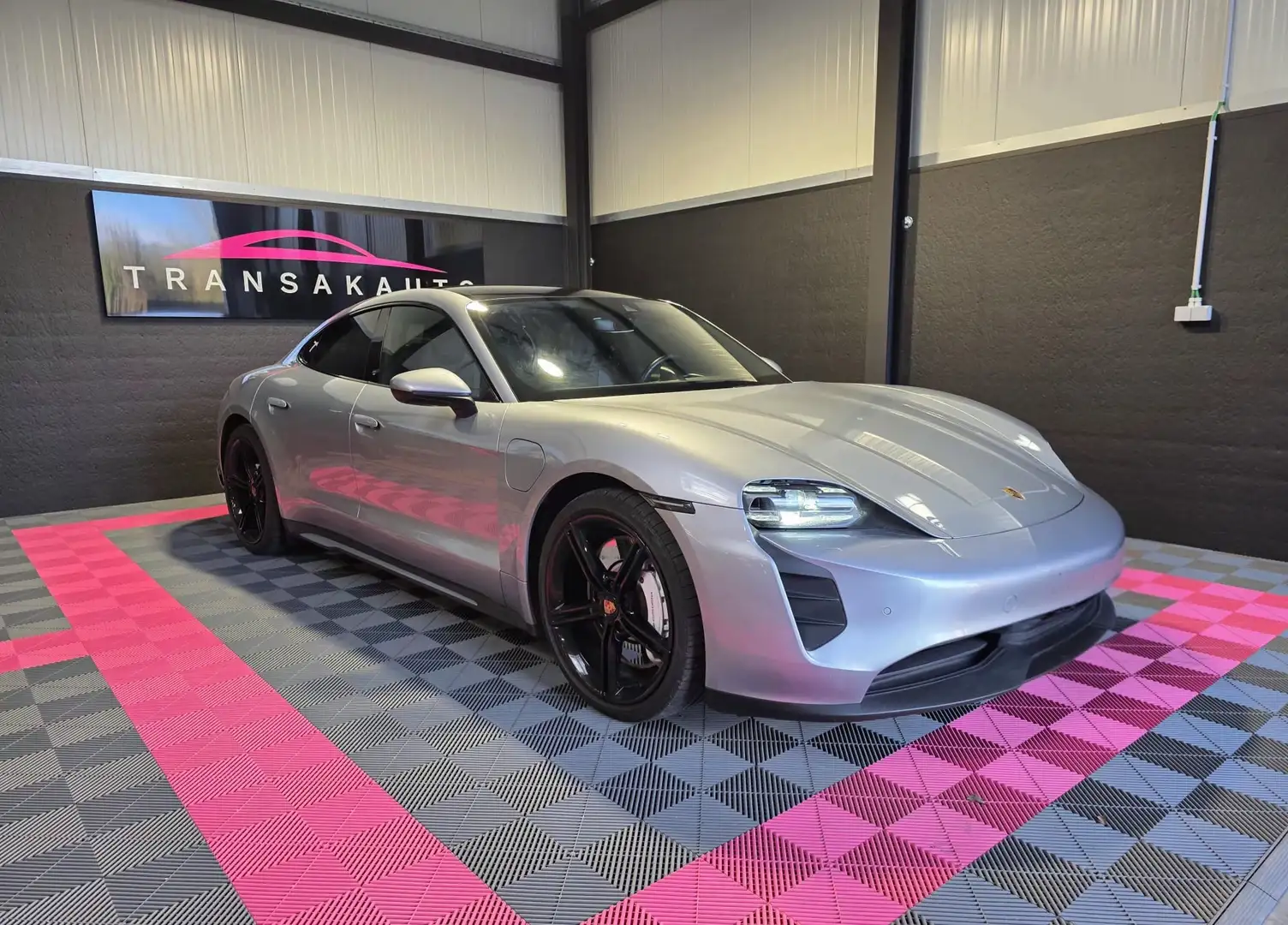 Porsche Taycan 4S- Certifié Porsche Gris - 1