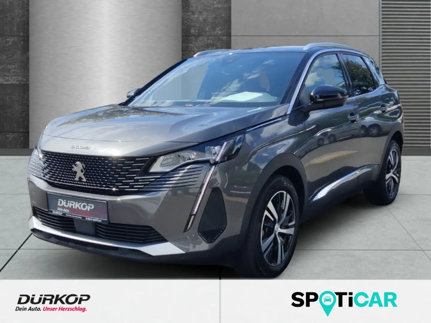 Peugeot 3008 1.2 PureTech 130 GT 8-AT SHZ el.-Heckkl. Grau - 1