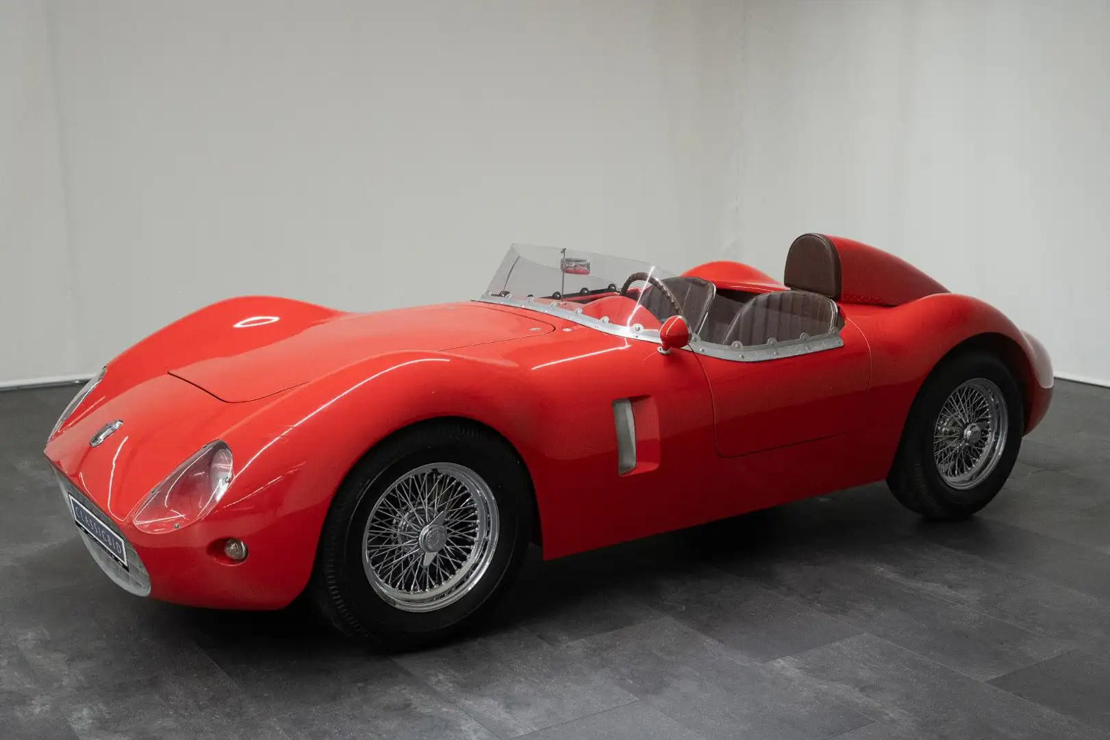 Triumph TR 2 SUPERLEGGERA BRISTOL Werks-Rennsportwagen Rouge - 1