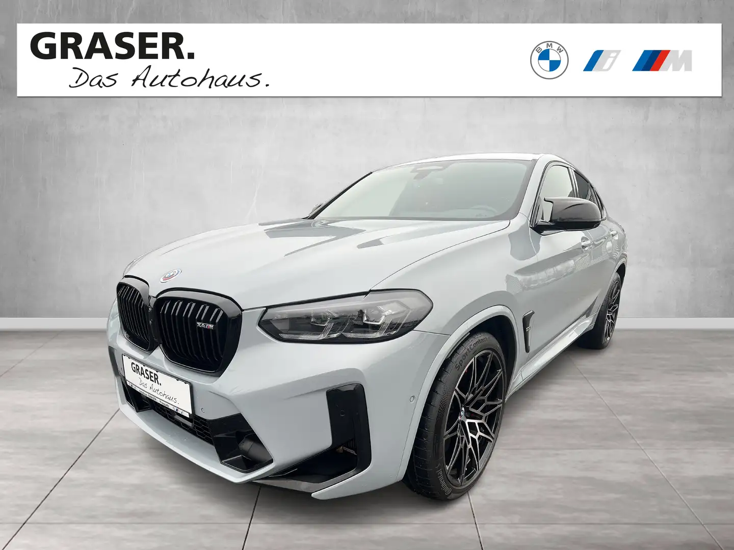 BMW X4 M Competition Head-Up HK HiFi DAB LED WLAN Grau - 1
