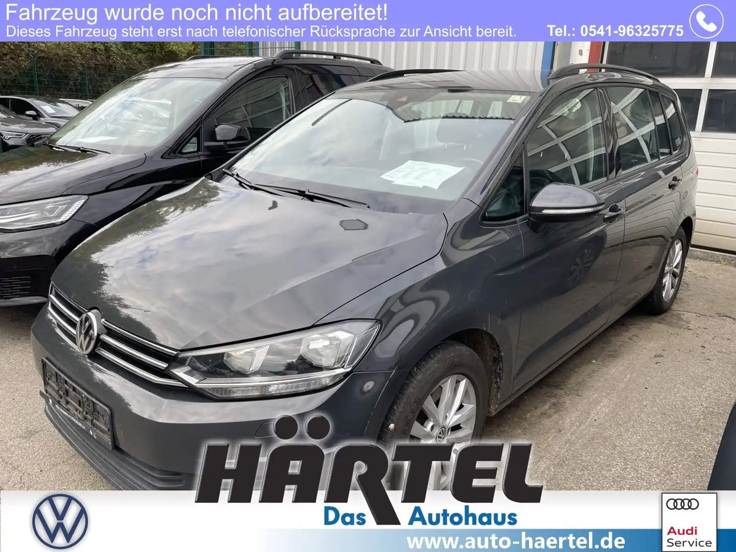Volkswagen Touran COMFORTLINE 2.0 TDI 7-SITZER (+EURO6) Navi Gris - 1
