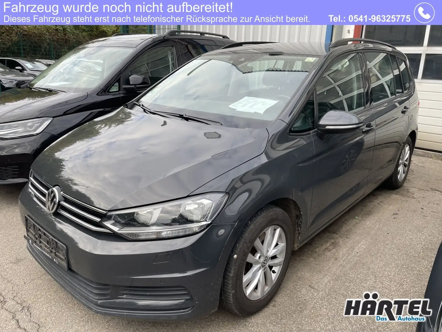 Volkswagen Touran COMFORTLINE 2.0 TDI 7-SITZER (+EURO6) Navi Gris - 2