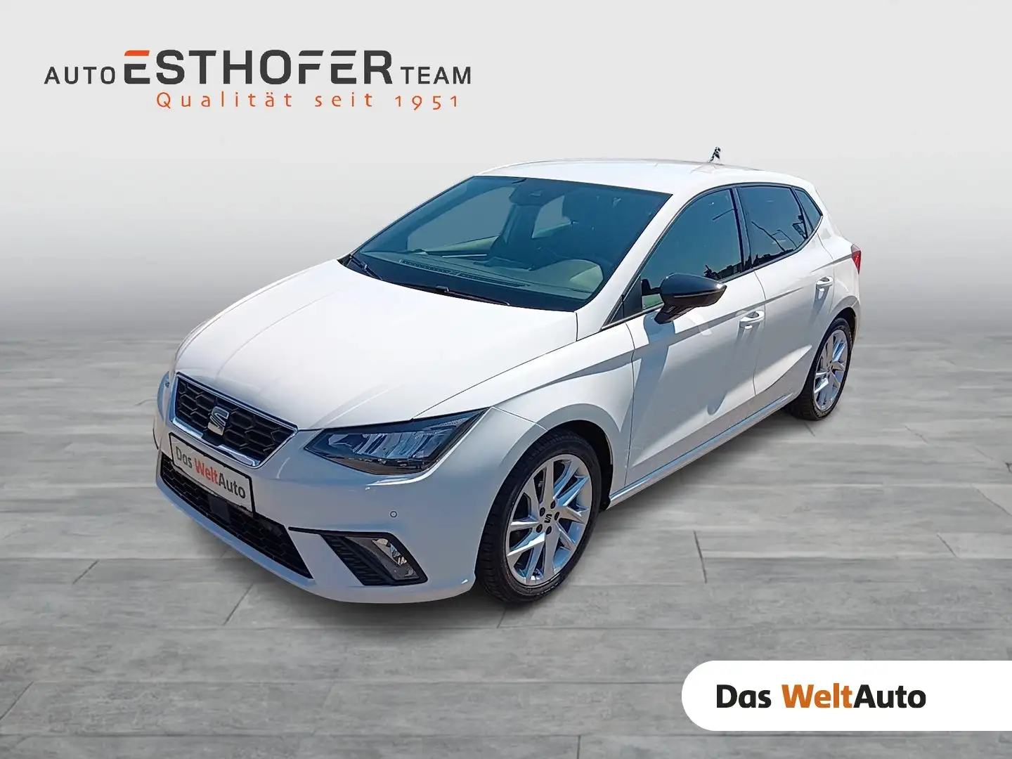 SEAT Ibiza FR Austria 1.0 TSI Weiß - 1