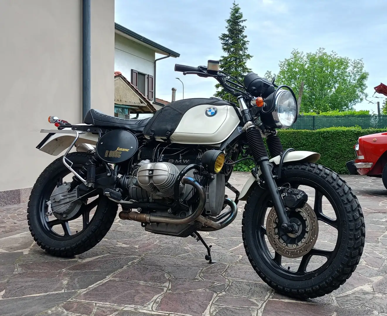 BMW R 80 Scrambler Білий - 1