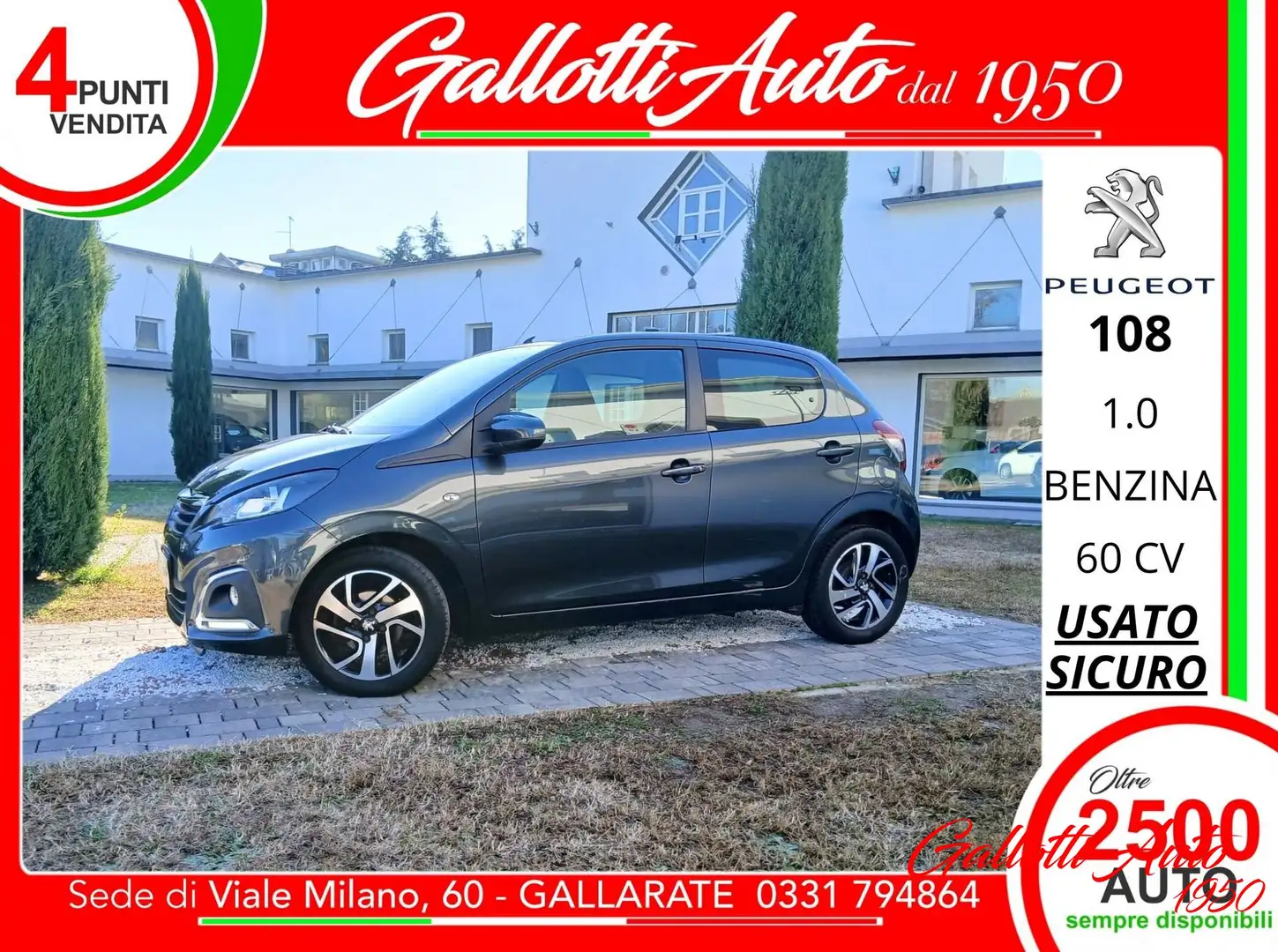 Peugeot 108 VTi 68 5 porte Allure - 1