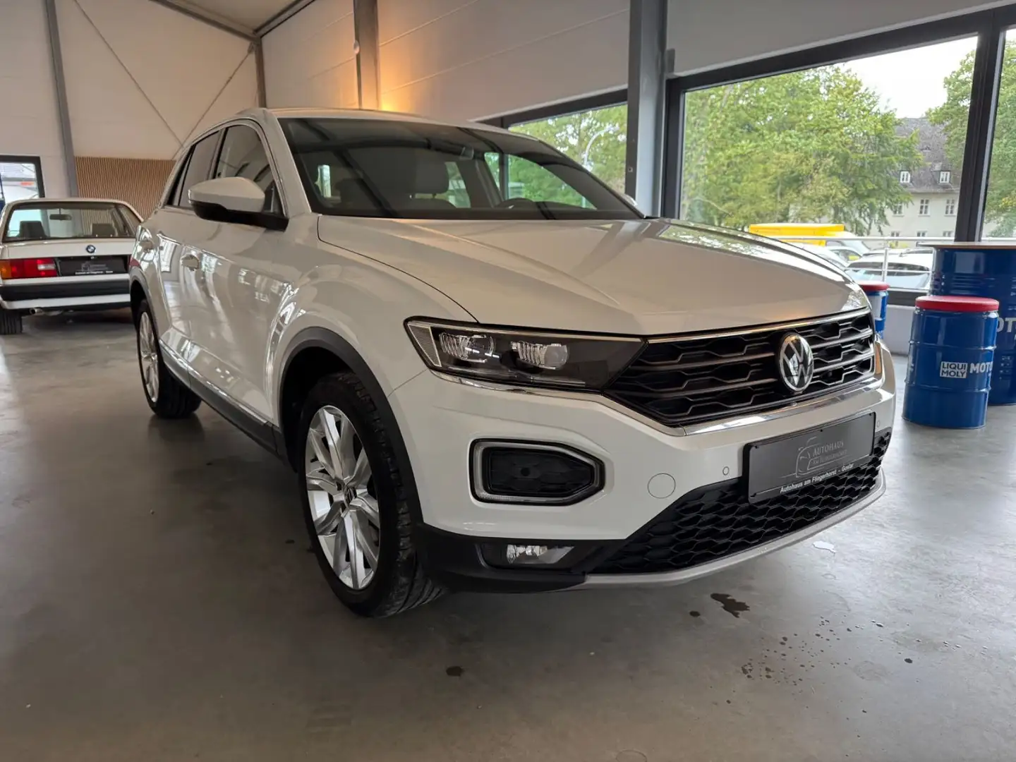 Volkswagen T-Roc 2.0 TDI Sport LED/AHK/Kam/SHZ Weiß - 2