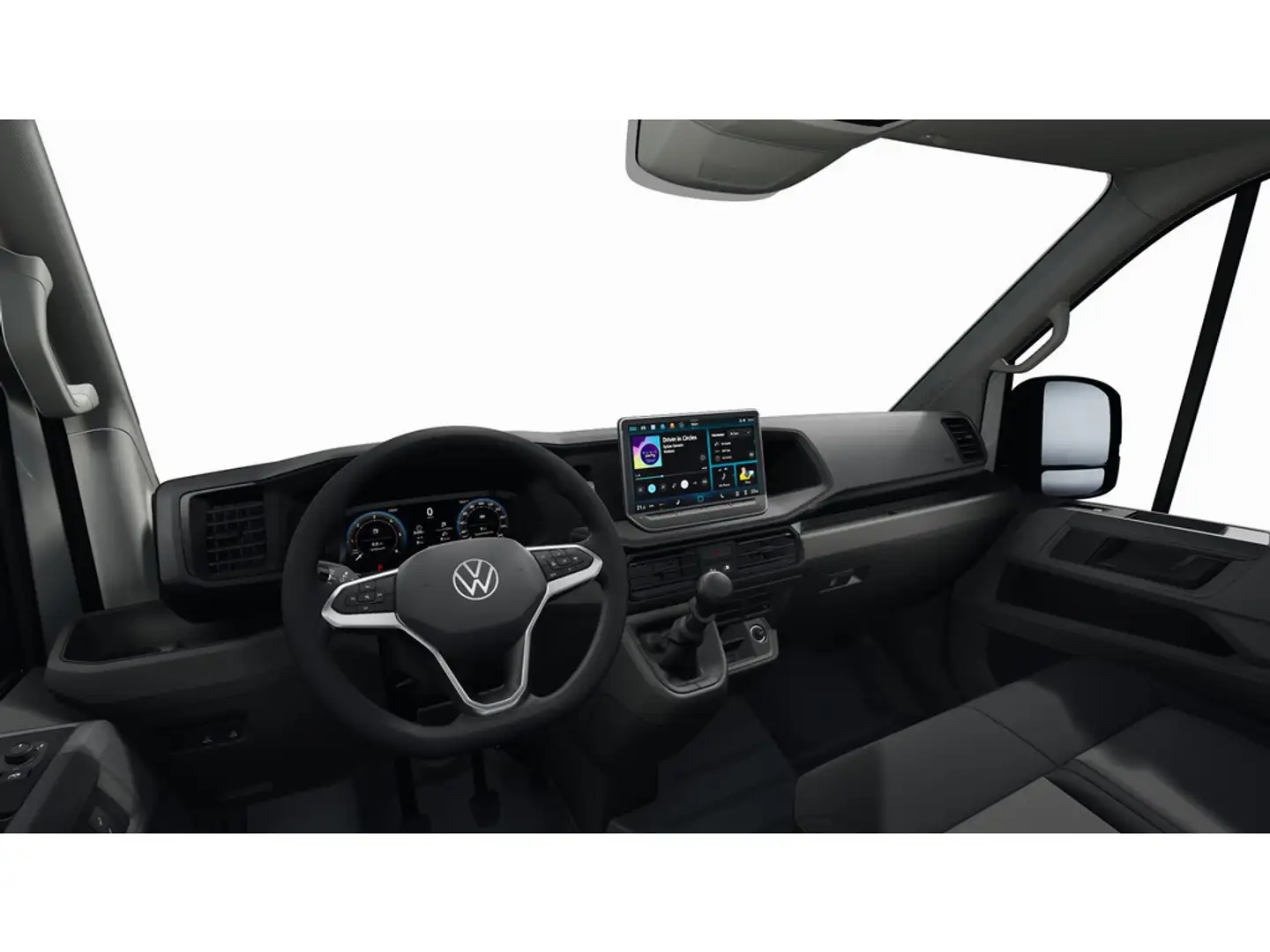Volkswagen Crafter Kasten 35 TDI AHK mittellang Hochdach Weiß - 2