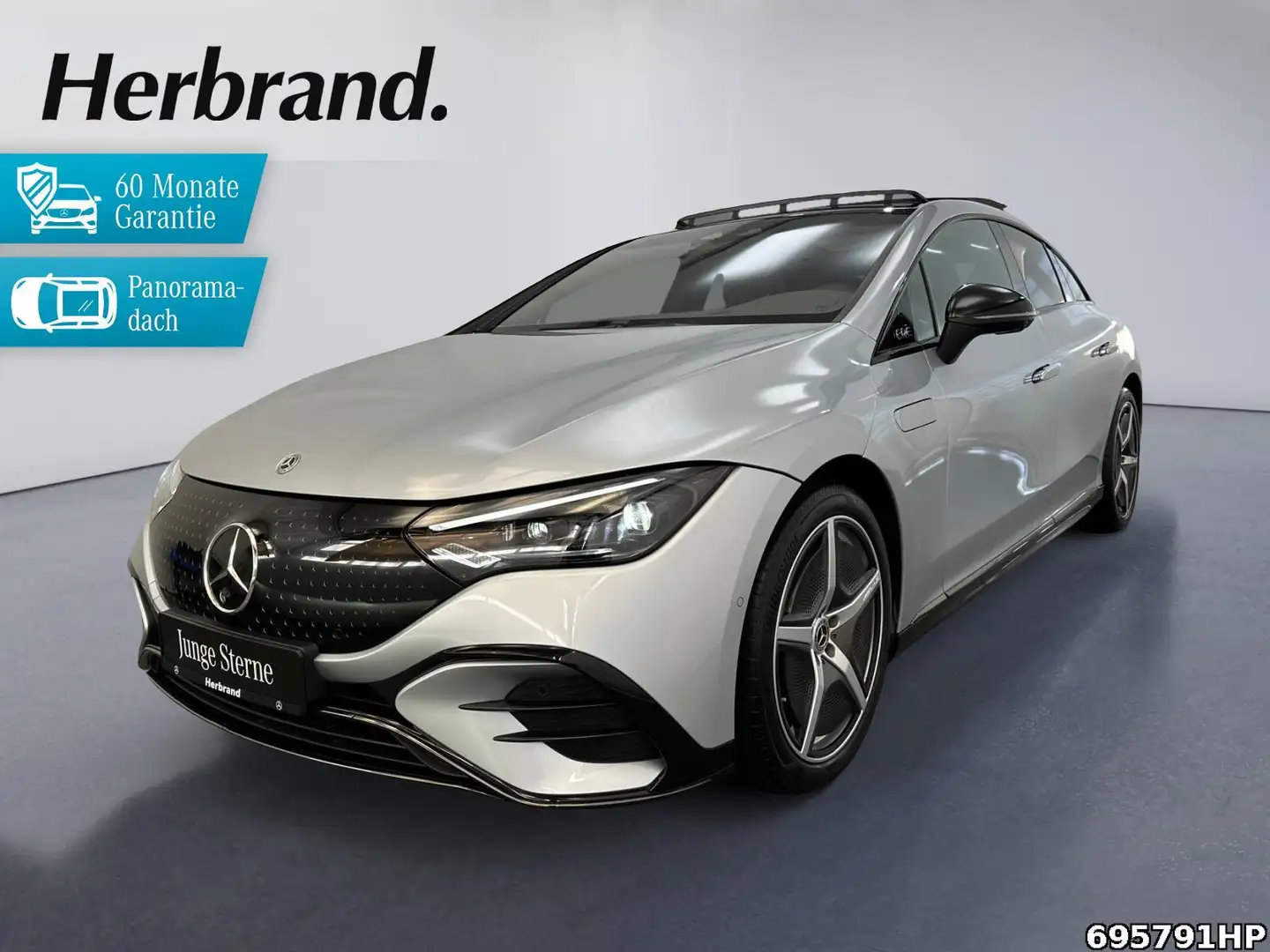 Mercedes-Benz EQE 500 4M AMG Line Head-up Burmester 360° Pano Plateado - 1