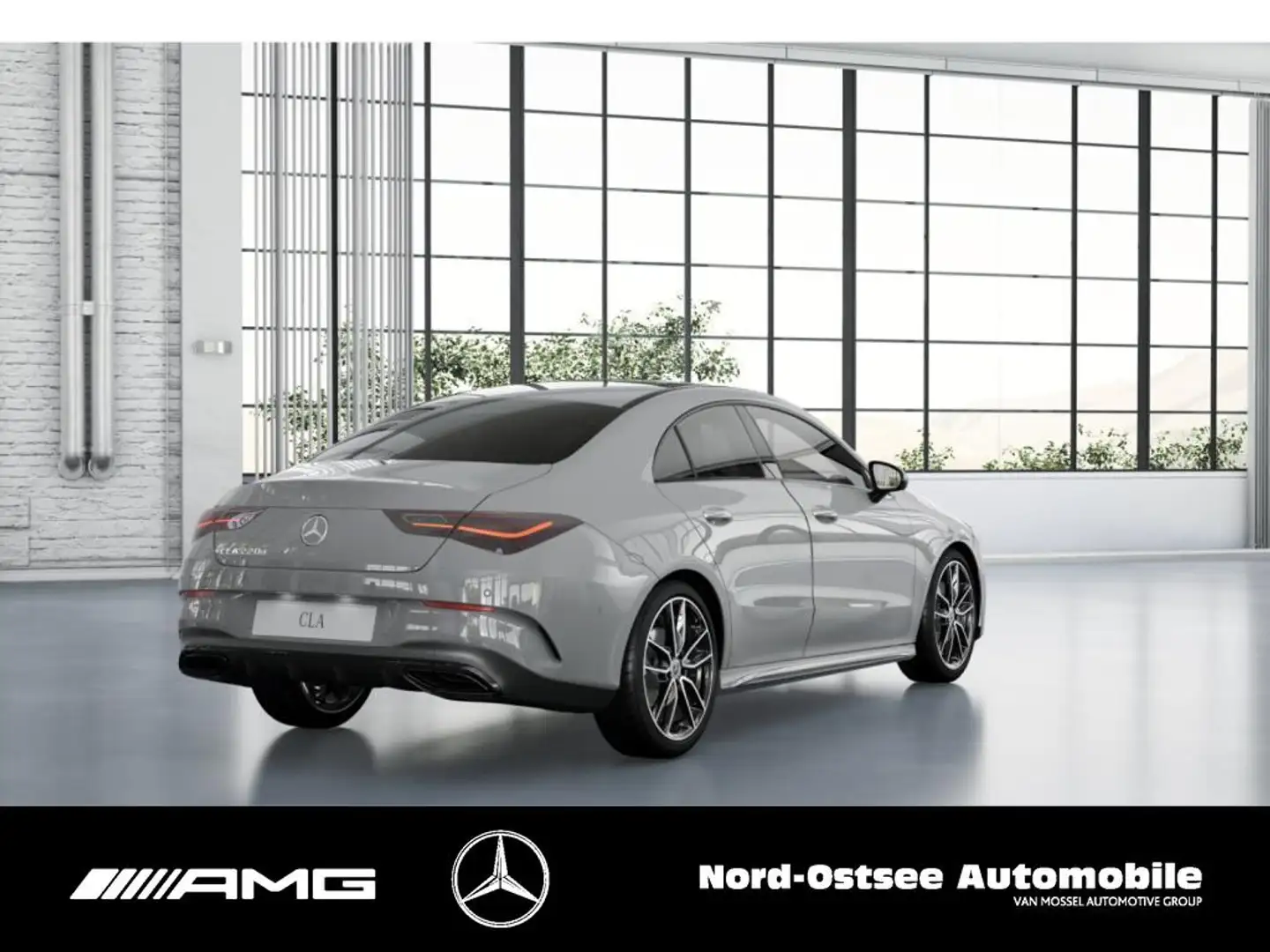 Mercedes-Benz CLA 220 d  AMGNIGHT PANO DISTRONIC MULTIBEAM Grau - 2