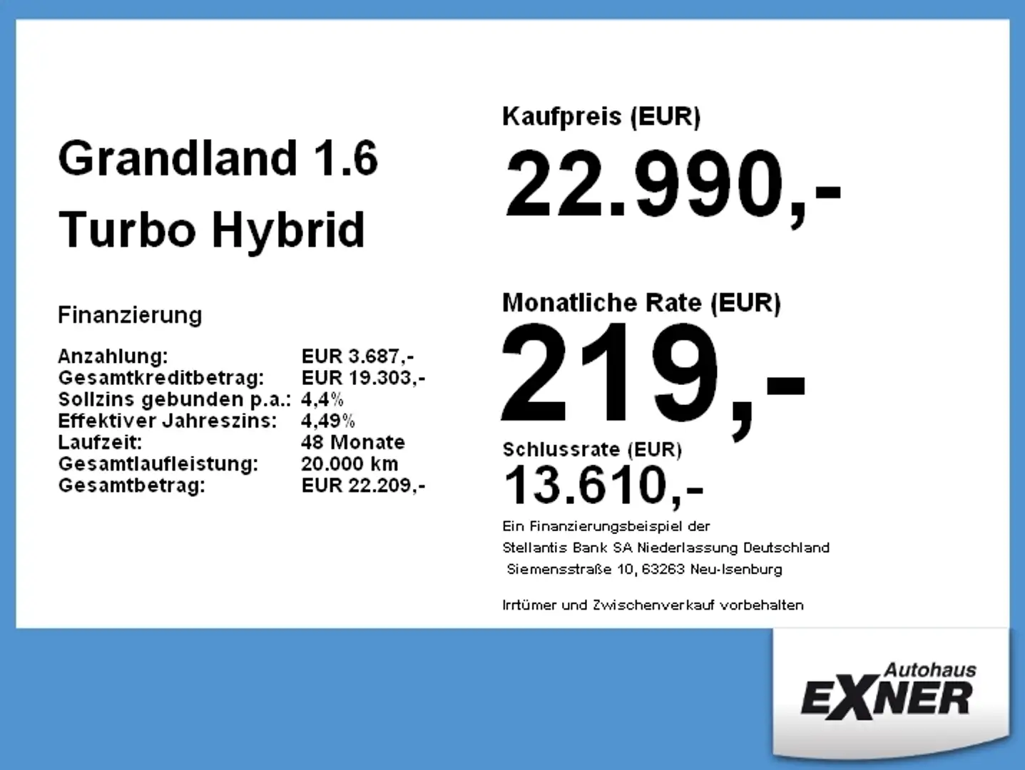 Opel Grandland 1.6 Turbo Hybrid GS LINE ACC+AHK+LED Rot - 2