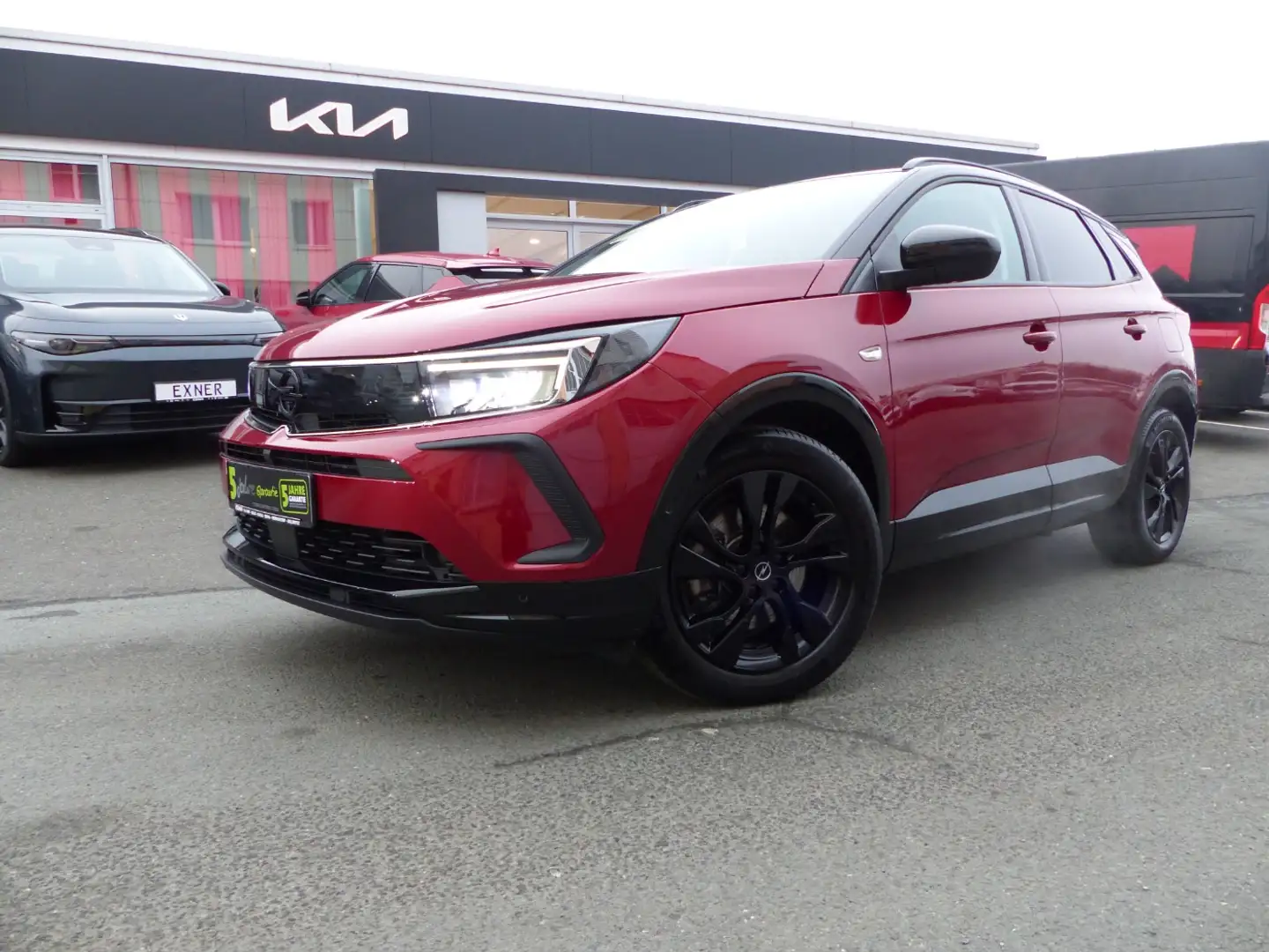 Opel Grandland 1.6 Turbo Hybrid GS LINE ACC+AHK+LED Rouge - 2