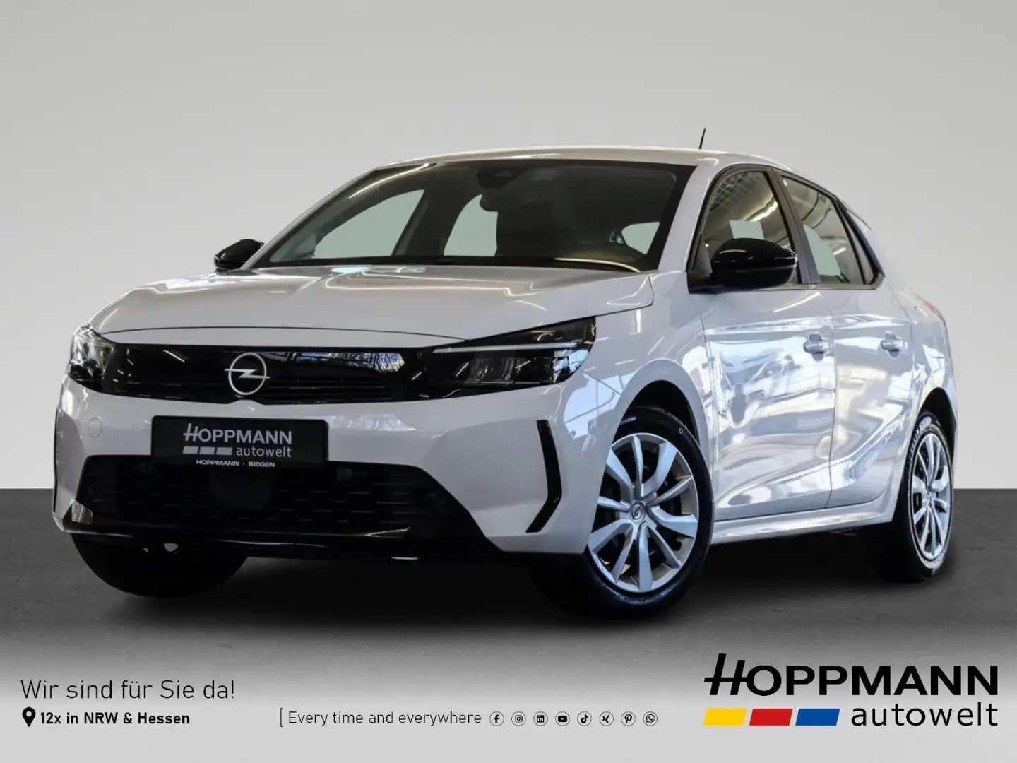 Opel Corsa Edition*PDC*SHZ*LHZ*Klima* Blanc - 1