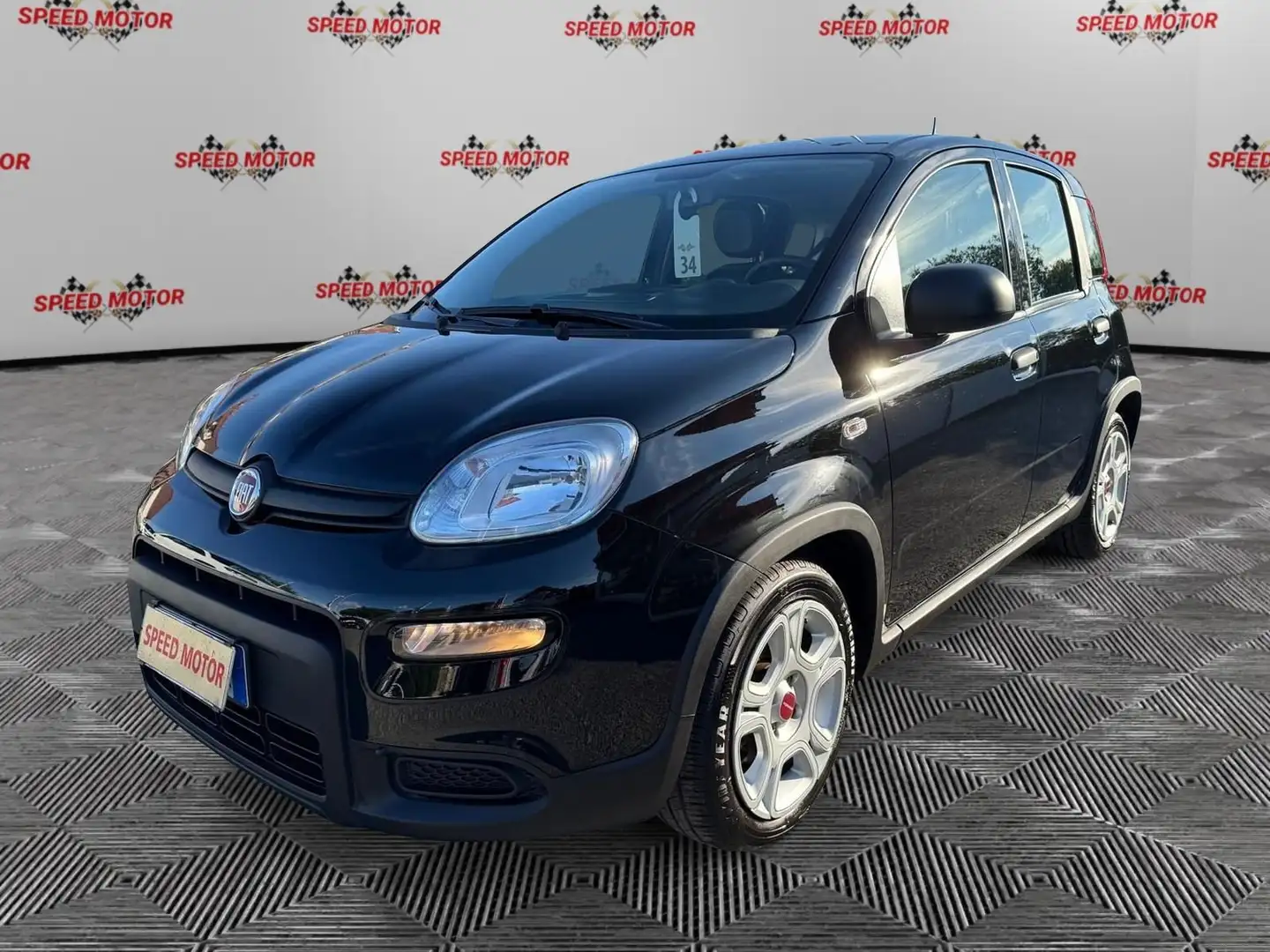 Fiat Panda Panda 1.0 FireFly Hybrid, IN GARANZIA, PRONTA CON Nero - 1
