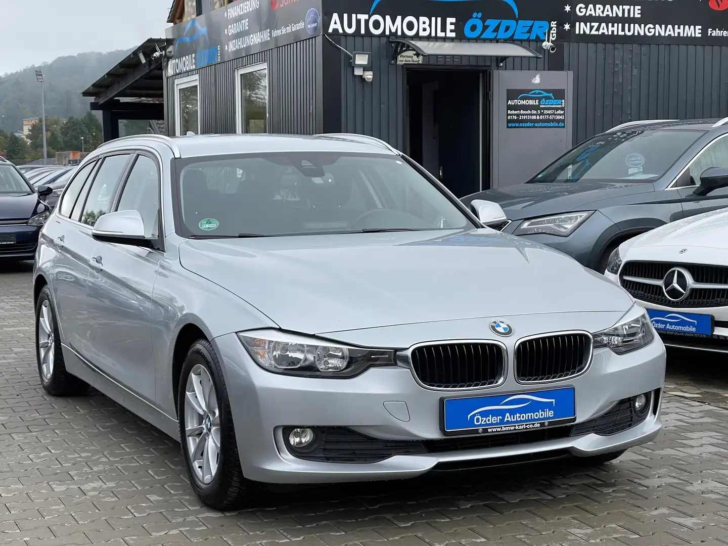 BMW 316 d+Finanzierung+Garantie+Finanzierung+ Grau - 1