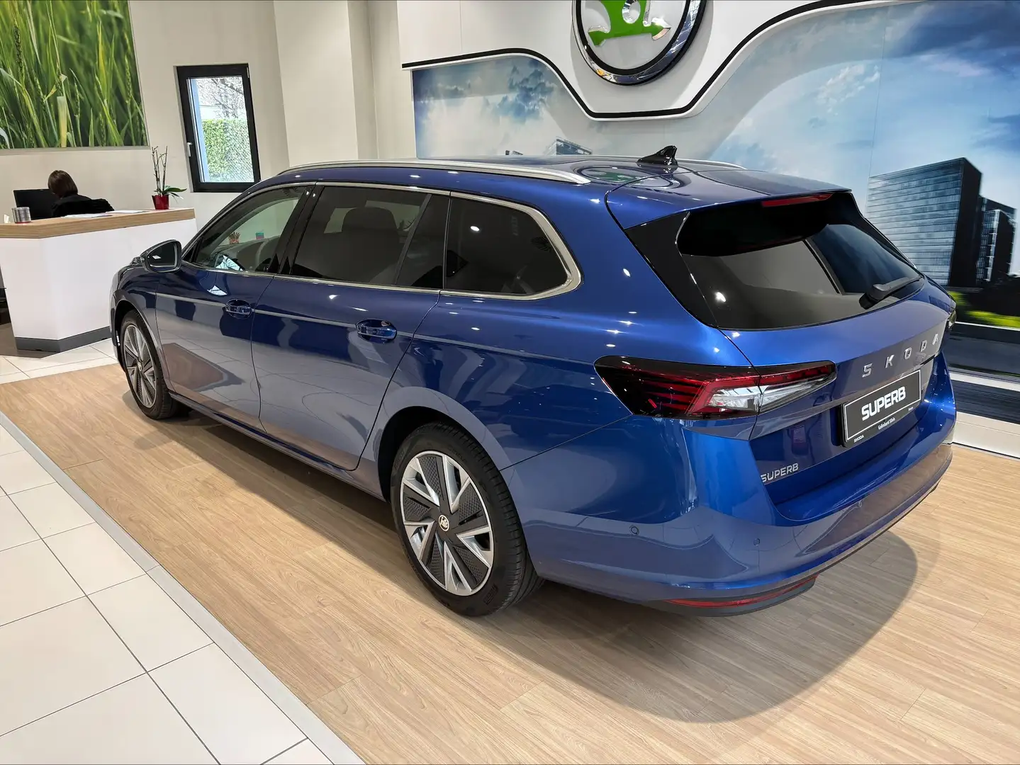 Skoda Superb Superb Wagon 2.0 tdi Style 150cv dsg Blu/Azzurro - 2