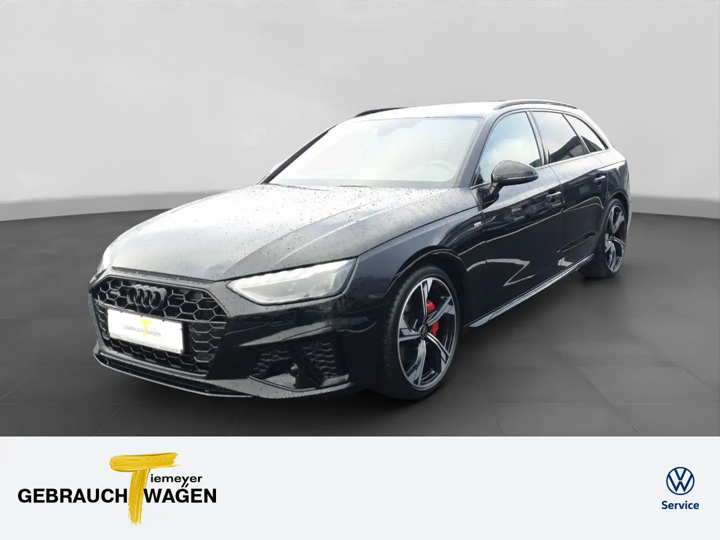 Audi A4 40 TFSI Q 2x S LINE AHK MATRIX-LED LM19 Schwarz - 1