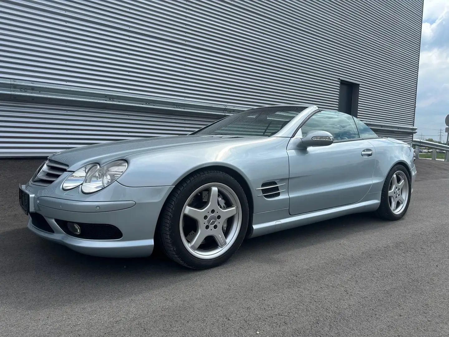 Mercedes-Benz SL 55 AMG Roadster Aut. ID:70 Ezüst - 2