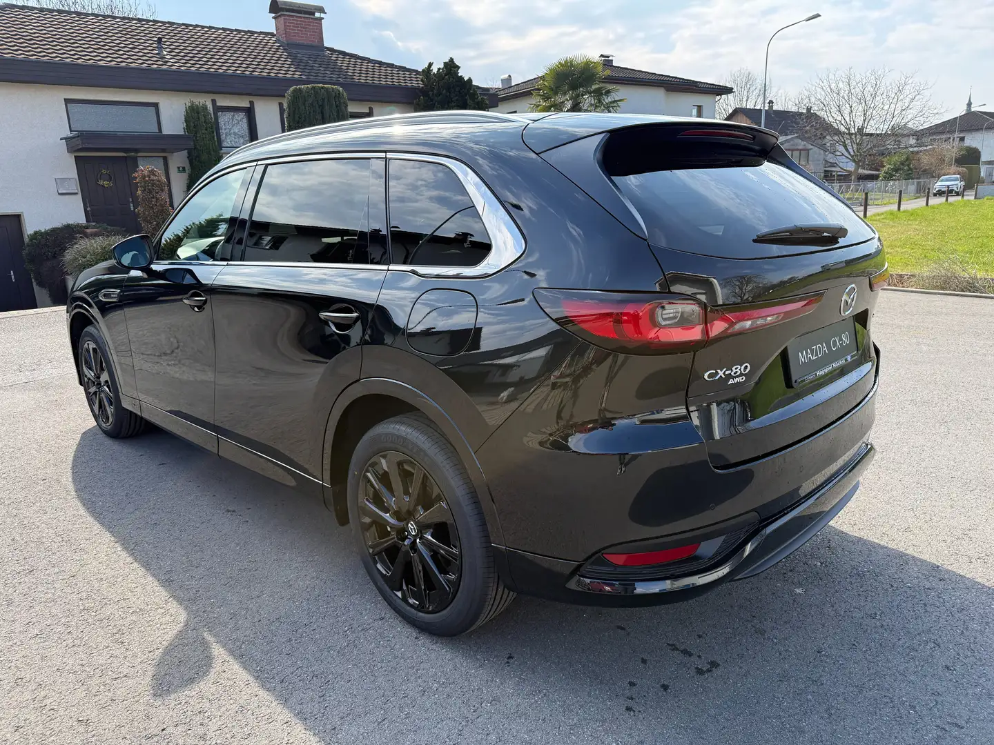 Mazda CX-80 3.3L e-SKYACTIV AWD Homura Plus Aut. Pano VOLL Schwarz - 2