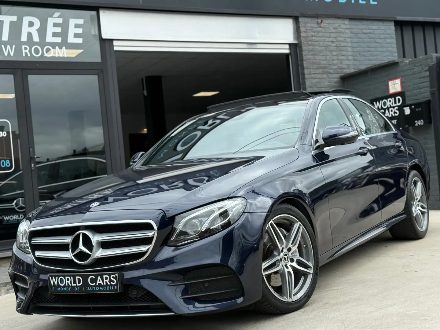Mercedes-Benz E 220 d PACK AMG /TOIT PANO /BURMESTER /CAM360° /FULL Bleu - 1