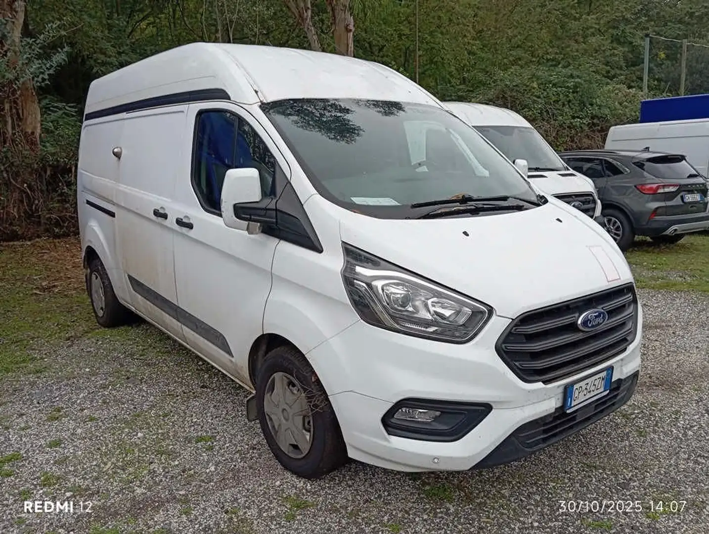 Ford Transit Custom 2.0Hybrid 130cv L2H2 FURGONE Anno 2023 km 88.000 Bianco - 2