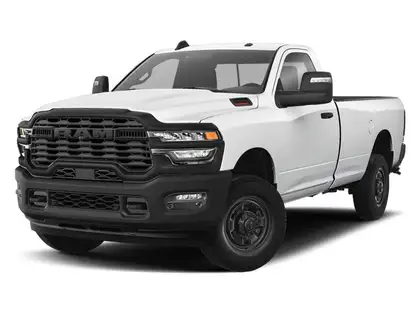 White 2026 RAM 2500 Tradesman LB 4WD Pickup Truck Four-Wheel Drive 8-Speed Automatic