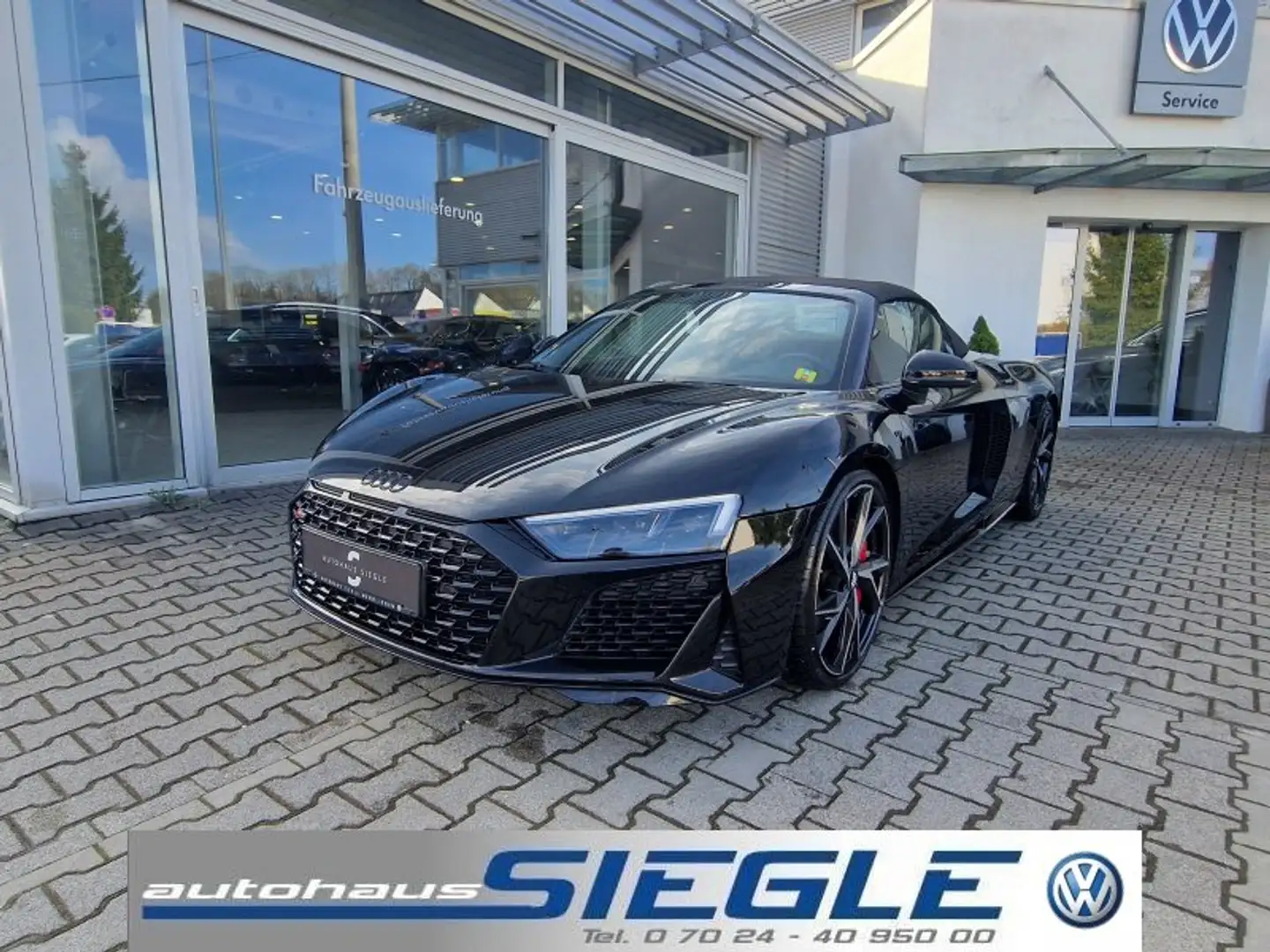 Audi R8 5.2 FSI RWD Spyder Nappa Kamera 20Zoll Bang+Olufse Noir - 1