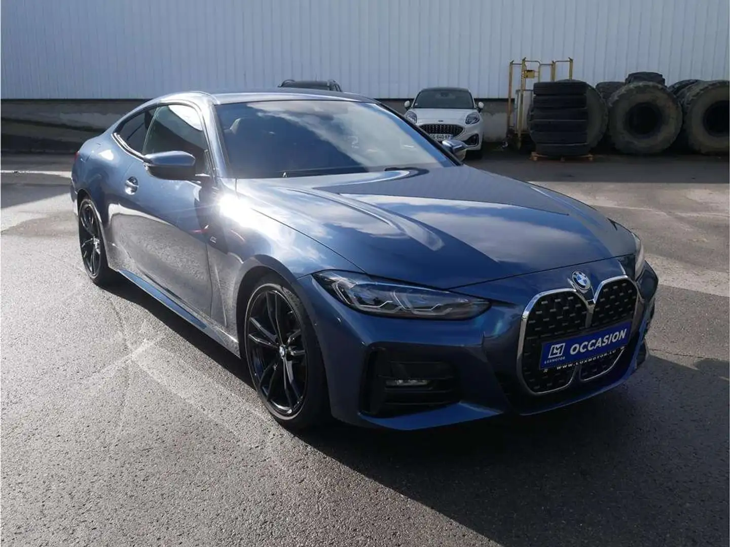 BMW 420 2.0d MHEV 140kW(190ch) Automatique Bleu - 2